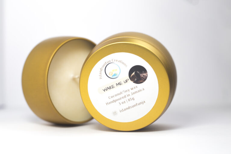 Wake Me Up candle open